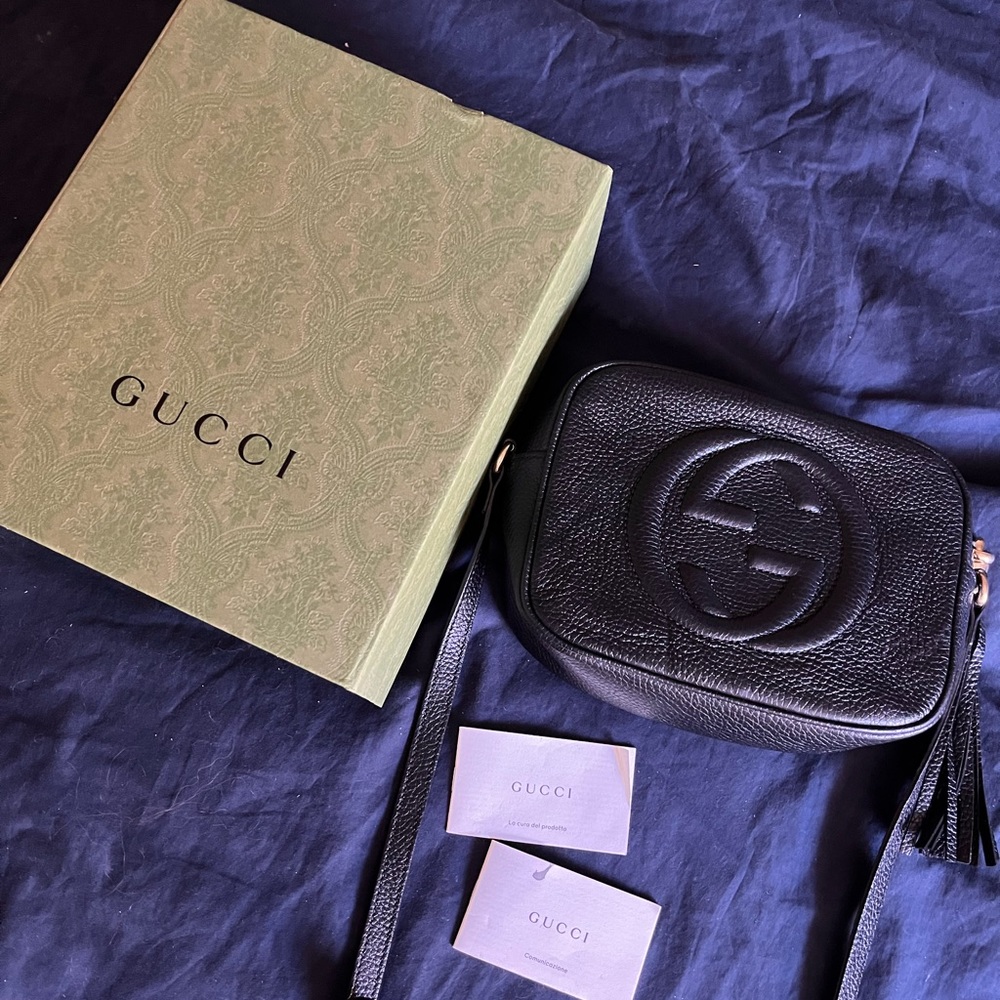 Gucci Crossbody Bag w/ Box + Documents